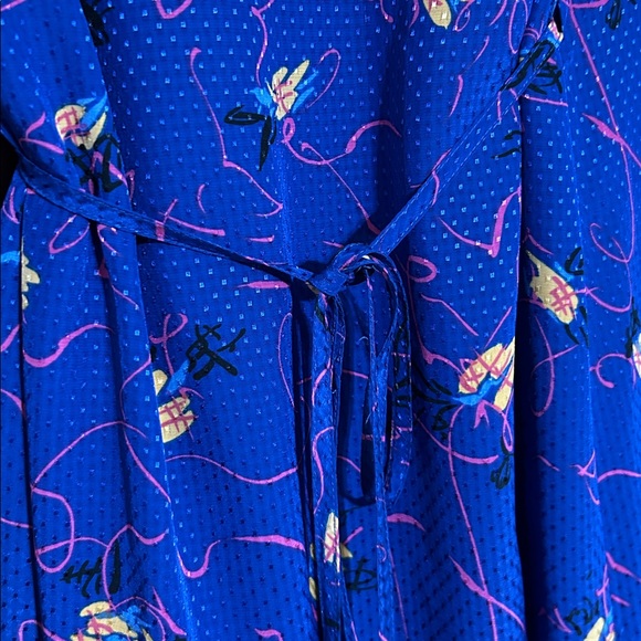 1980s DIANE VON FURSTENBERG WRAP DRESS - Picture 5 of 5